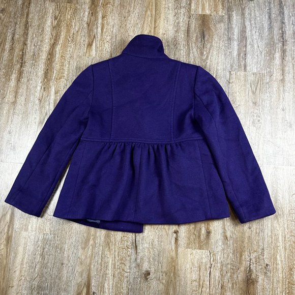 Cashmere Armani Coat | Size 8 | Purple coat - Picture 10 of 12